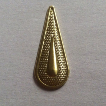 AC LATÃO GOTA M TXT MEIO LISO S/ ARG