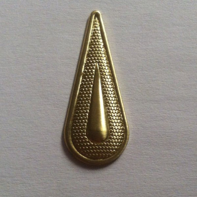 AC LATÃO GOTA M TXT MEIO LISO S/ ARG