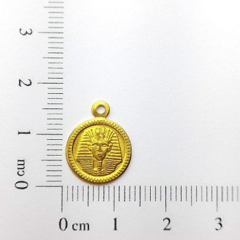 AC LATÃO REDONDO MOEDA FARAÓ 1 ARG