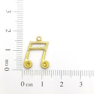 AC LATÃO NOTA MUSICAL SEMICOLCHEIA 1 ARG