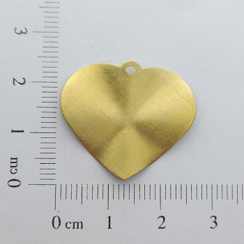 AC LATÃO CORAÇÃO ONDULADO G 1 ARG