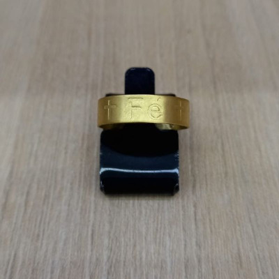 ANEL REGULAVEL FÉ COM 2 FUROS