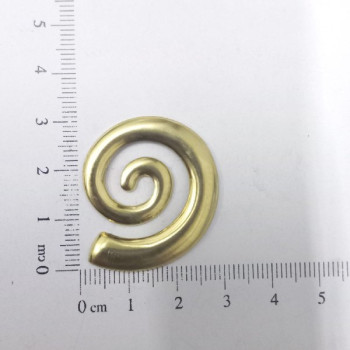 AC LATÃO CARACOL BOLD G 30MM DIREITO