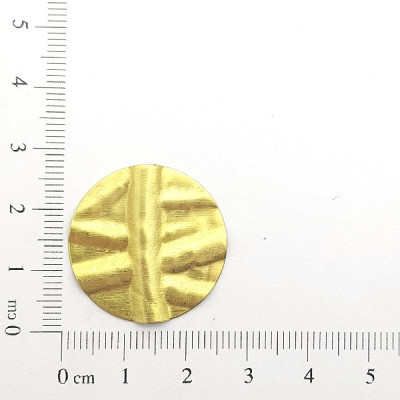 AC LATÃO REDONDO 25,8MM AMASSADO S/ FURO