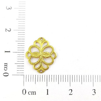 AC LATÃO FLOR P VZD 2 FUROS