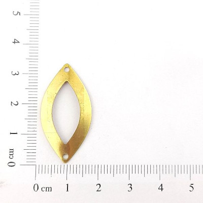 AC LATÃO NAVETE G LISA VZD ABL 2 FUROS