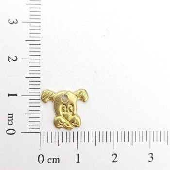 AC LATAO CABEÇA DE CACHORRO 3D 1 FURO