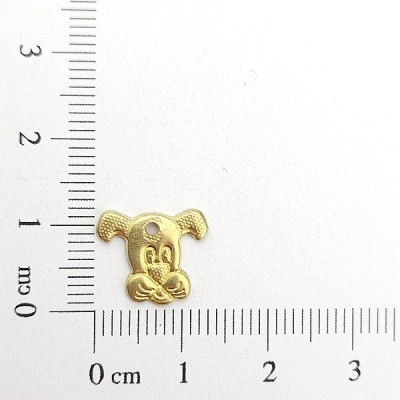 AC LATAO CABEÇA DE CACHORRO 3D 1 FURO