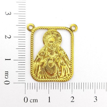 AC LATÃO ESCAPULÁRIO G SC DE JESUS VZD