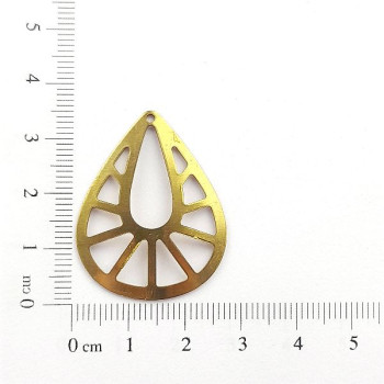 AC LATÃO GOTA G LISA 11 VZD 1 FURO