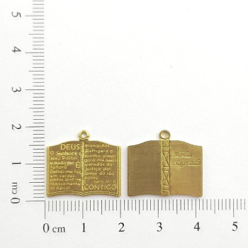 AC LATÃO BIBLIA G SALMOS 23 FRENTE E VERSO 1 ARG