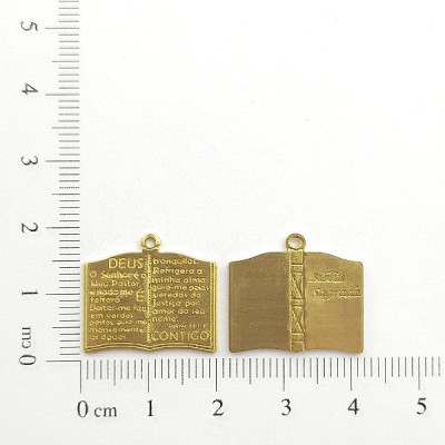 AC LATÃO BIBLIA G SALMOS 23 FRENTE E VERSO 1 ARG