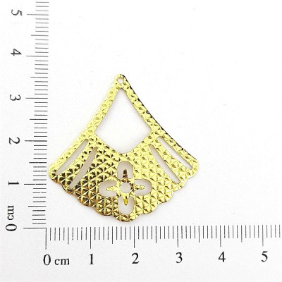 AC LATÃO LEQUE G TXT VZD CIMA CHATÃO 1 FURO