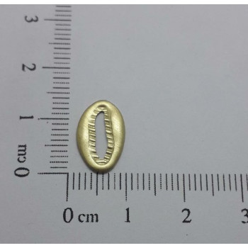 AC LATÃO BÚZIO G 13MM S/ FURO