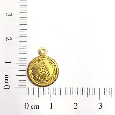 AC LATÃO REDONDO NSS SRA APARECIDA 12MM 1 ARG