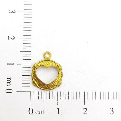 AC LATÃO REDONDO CORAÇÃO VZD 1 ARG