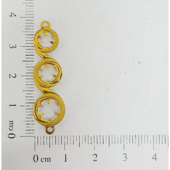 AC LATÃO REDONDO TRIPLO CHATÃO TXT DIREITO 2 ARG
