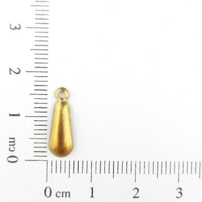 AC LATÃO GOTA LISA COMPRIDA P 1 ARG