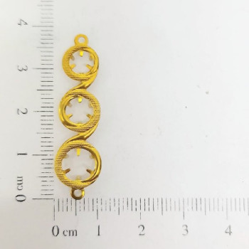 AC LATÃO REDONDO TRIPLO CHATÃO TXT ESQUERDO 2 ARG