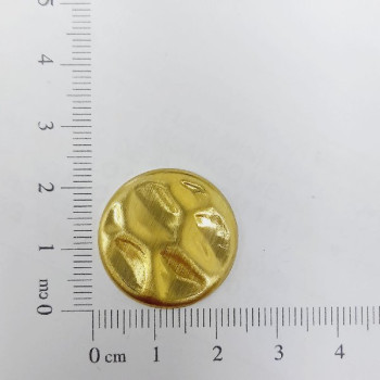 AC LATÃO CRATERA M REDONDA 21MM S/FURO