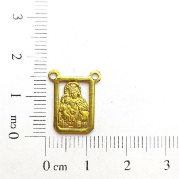 AC LATÃO ESCAPULÁRIO NSS SRA DO CARMO VZD 2 ARG