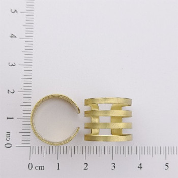 AC LATÃO ANEL FALANGE REGULAVEL 4 TIRAS