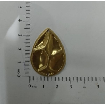 AC LATÃO GOTA CRATERA G 2 FUROS