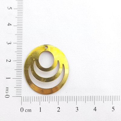 AC LATÃO REDONDO G LISO 3 VZD 1 FURO