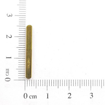 AC LATÃO PALITO LISO G 25MM S/ FURO