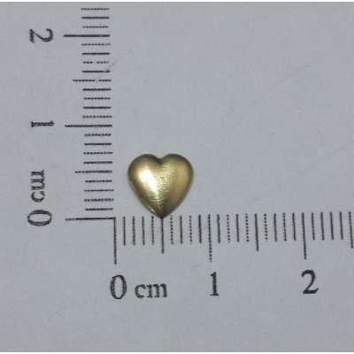 AC LATÃO CORAÇÃO P ABL LISO S/ FURO