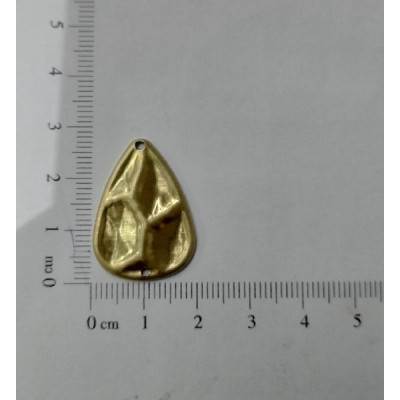 AC LATÃO GOTA CRATERA M 2 FUROS
