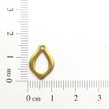 AC LATÃO NAVETE P LARGA LISA VZD 1 FURO