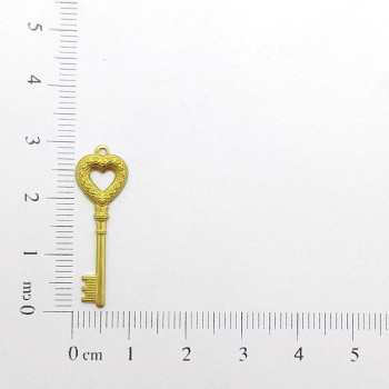 AC LATÃO CHAVE CORAÇÃO VZD TXT 1 ARG