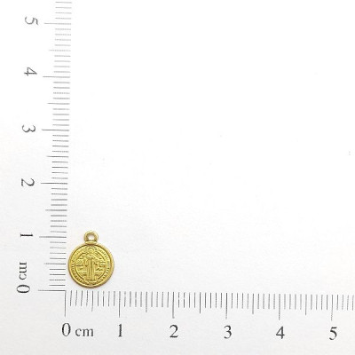 AC LATÃO SÃO BENTO 11MM SÓ FRENTE 1 ARG