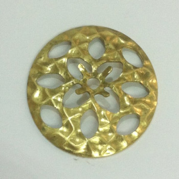 AC LATÃO REDONDO G TXT CHATAO SS20 S/ FURO