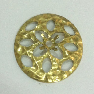 AC LATÃO REDONDO G TXT CHATAO SS20 S/ FURO