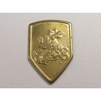 AC LATÃO ESCUDO SÃO JORGE LISO S/ FURO