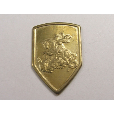 AC LATÃO ESCUDO SÃO JORGE LISO S/ FURO