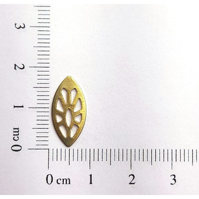 AC LATÃO NAVETE LISA RETA VZD S/ FURO