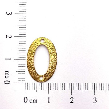 AC LATÃO OVAL M ABL TXT VZD 2 FUROS