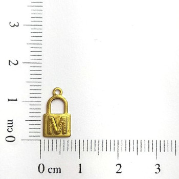 AC LATÃO CADEADO P LETRA 