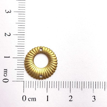 AC LATÃO REDONDO P TXT RISCOS 2 FUROS