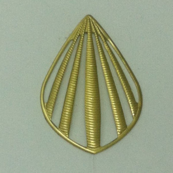 AC LATÃO GOTA TIRAS TXT S/ FURO