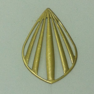 AC LATÃO GOTA TIRAS TXT S/ FURO