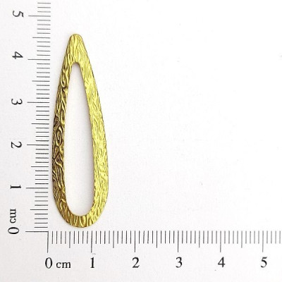 AC LATÃO GOTA G COMPRIDA VZD S/ FURO