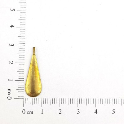AC LATÃO GOTA M LISA PONTA DOBRÁVEL