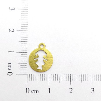 AC LATÃO REDONDO P MENINA VZD 1 ARG