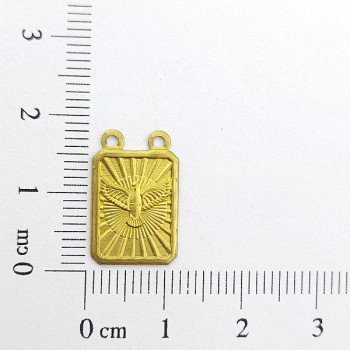 AC LATÃO ESCAPULÁRIO ESPIRITO SANTO