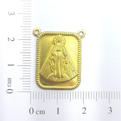 AC LATÃO ESCAPULÁRIO NSS SRA DAS GRAÇAS CHEIO