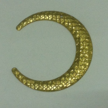 AC LATÃO MEIA LUA TXT DIREITO 1 FURO